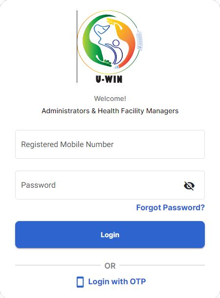 uwinadmin mohfw gov in login password|UWIN Portal Registration UWIN Admin Login UWIN APP .
